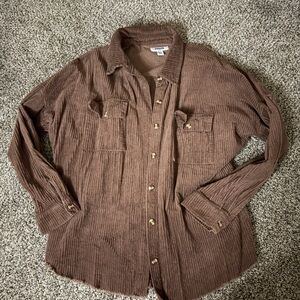 RSQ Brown Corduroy Jacket